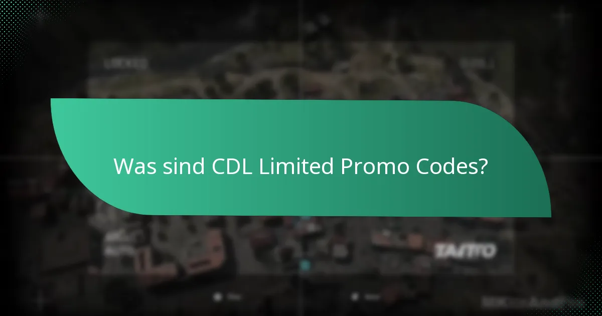 Was sind die Ablaufdaten für CDL Limited Promo Codes?