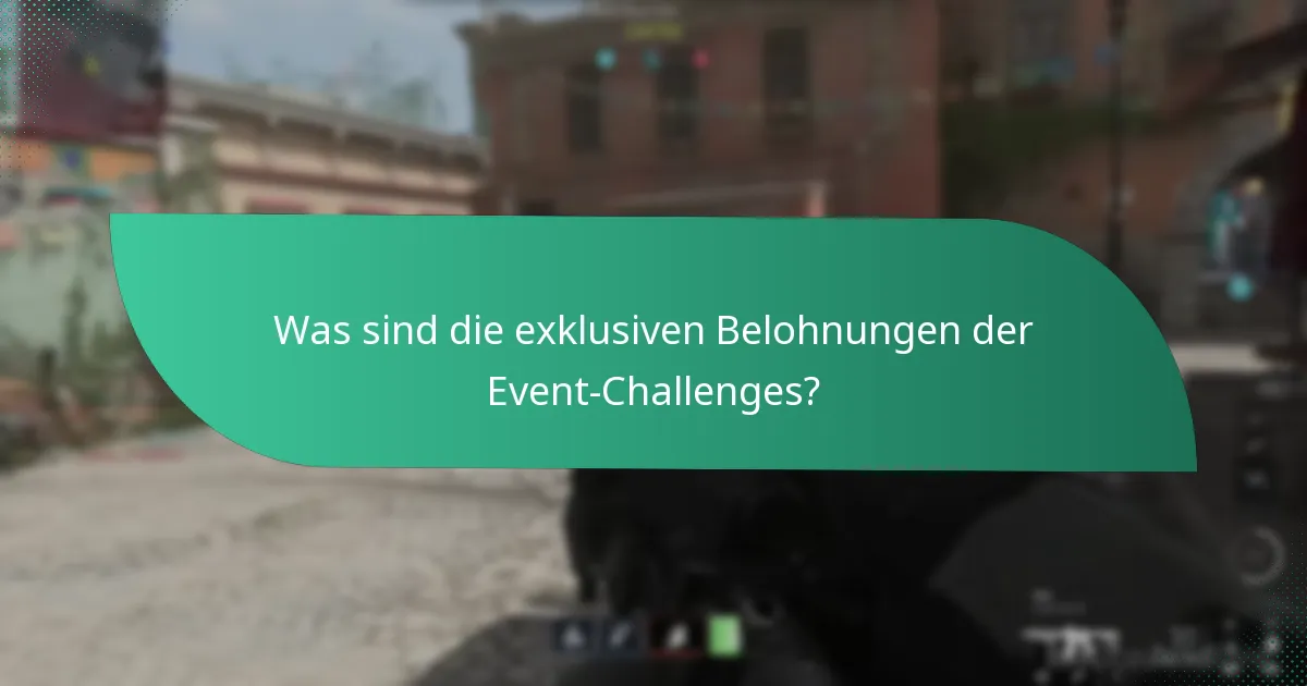 Wie fordere ich die Belohnungen der Event-Challenges an?